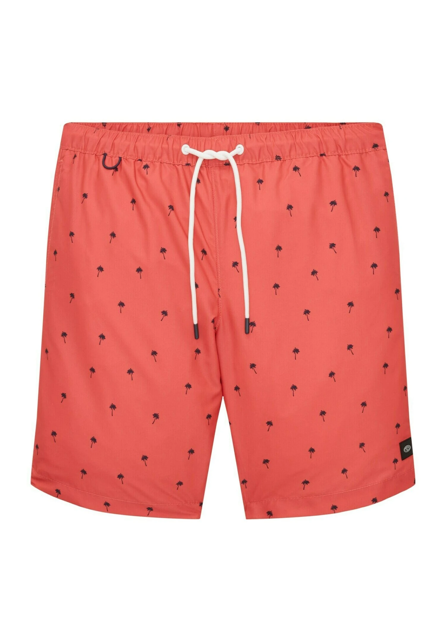 Tom Tailor Gemusterte - Zwemshorts - Soft Berry Red Palm Design 5 Tom Tailor Gemusterte - Zwemshorts - Soft Berry Red Palm Design - Afbeelding 5