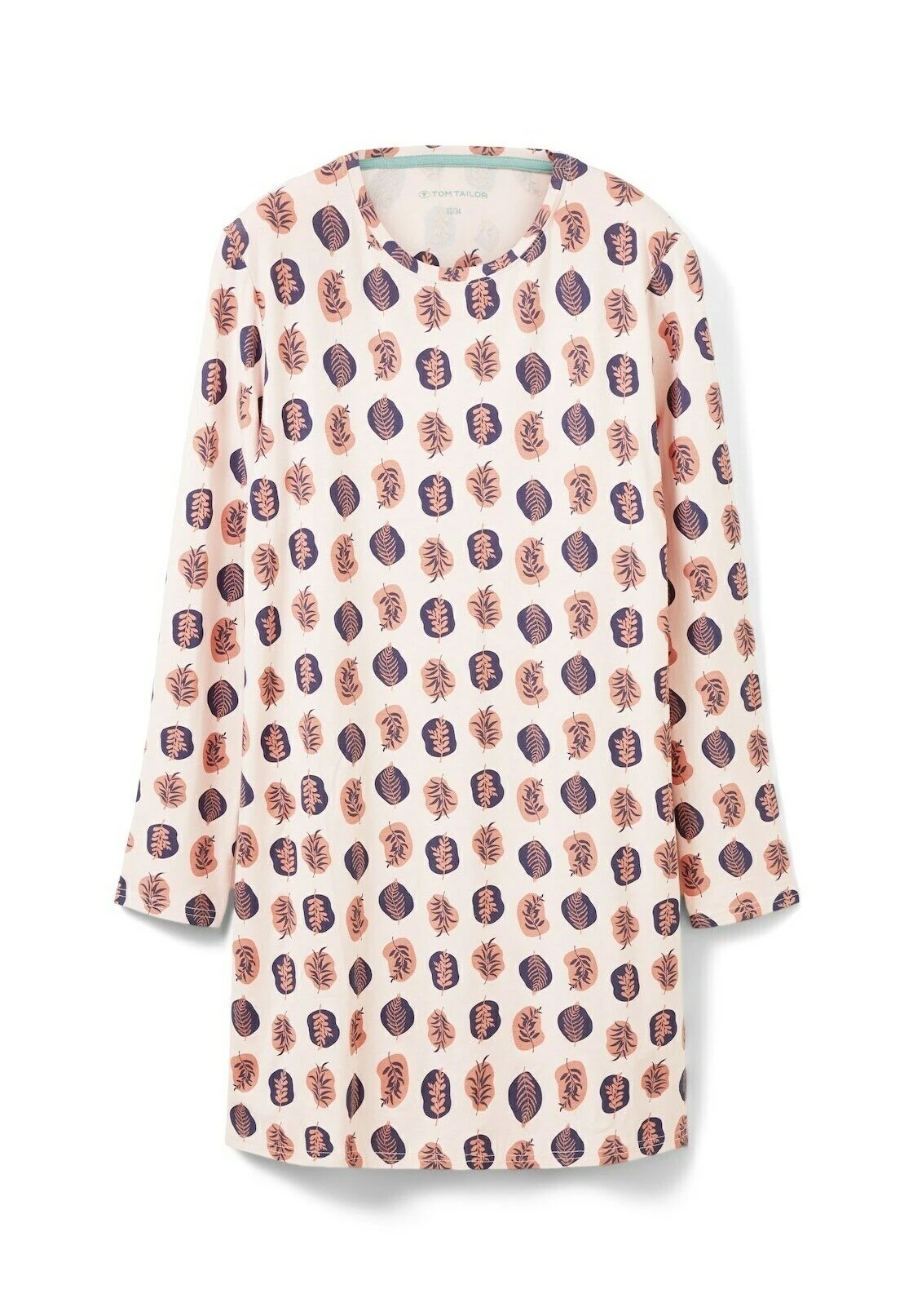 Tom Tailor Gemustertes - Nachtjapon - Red-Medium Allover 5 Tom Tailor Gemustertes - Nachtjapon - Red-Medium Allover - Afbeelding 5