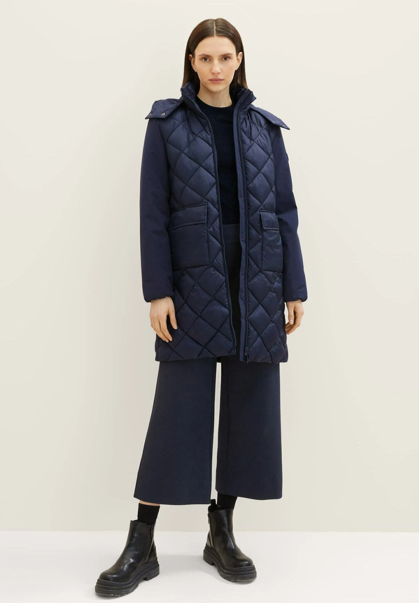 Tom Tailor Hybrid - Winterjas - Sky Captain Blue 2 Tom Tailor Hybrid - Winterjas - Sky Captain Blue - Afbeelding 2