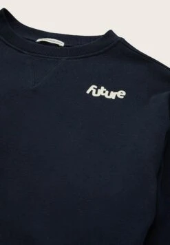 Tom Tailor Mit Textprint - Sweater - Sky Captain Blue 5 Tom Tailor Mit Textprint - Sweater - Sky Captain Blue -Tom Tailor 2a270b319098498e856515ac551a14a4