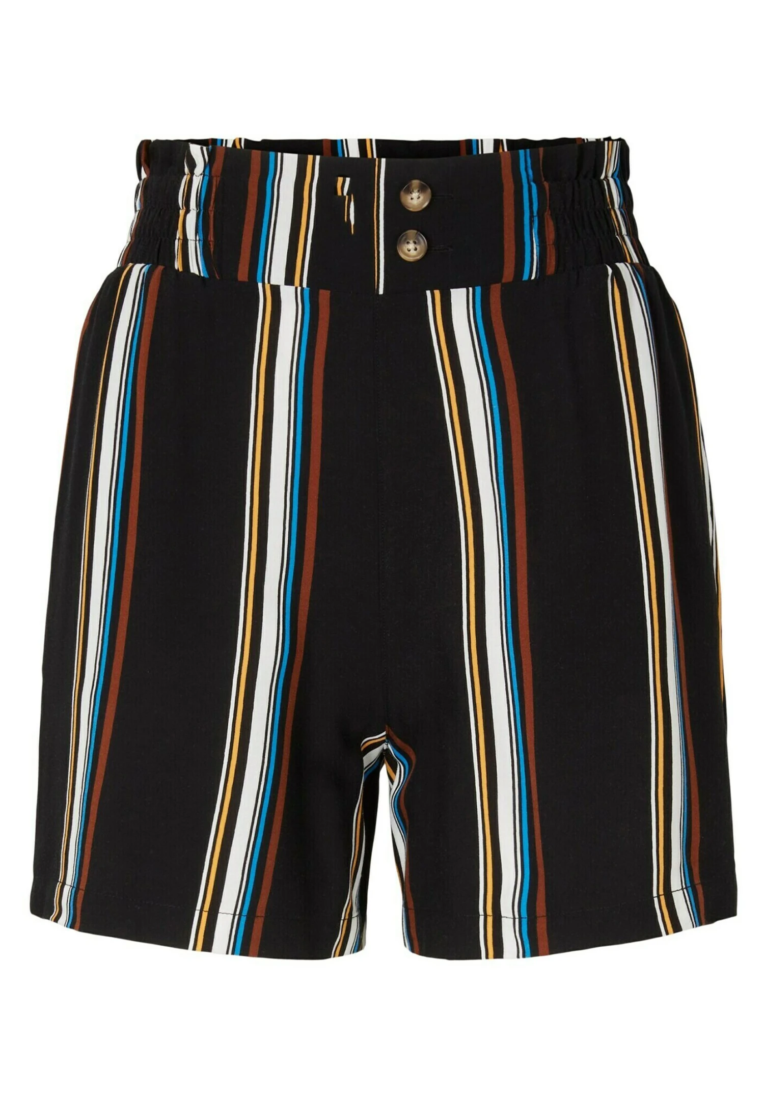 TOM TAILOR Denim Shorts - Black Creme Stripe 6 TOM TAILOR Denim Shorts - Black Creme Stripe - Afbeelding 6