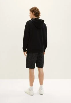 TOM TAILOR Denim Shorts - Black Bubble Wording Print -Tom Tailor 2bbe8aec89144b3493fd52504c98656b