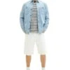 Tom Tailor Jeansshort - White Denim