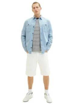 Tom Tailor Jeansshort - White Denim