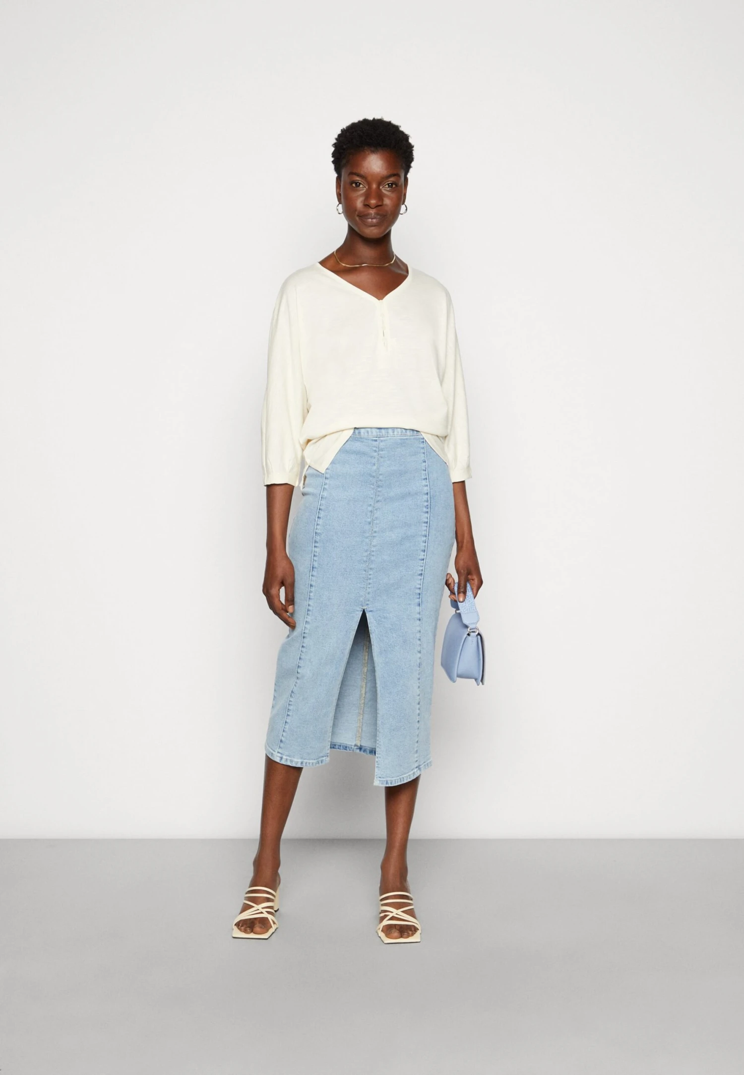 Tom Tailor Batwing- Longsleeve - Soft Buttercream 2 Tom Tailor Batwing- Longsleeve - Soft Buttercream - Afbeelding 2