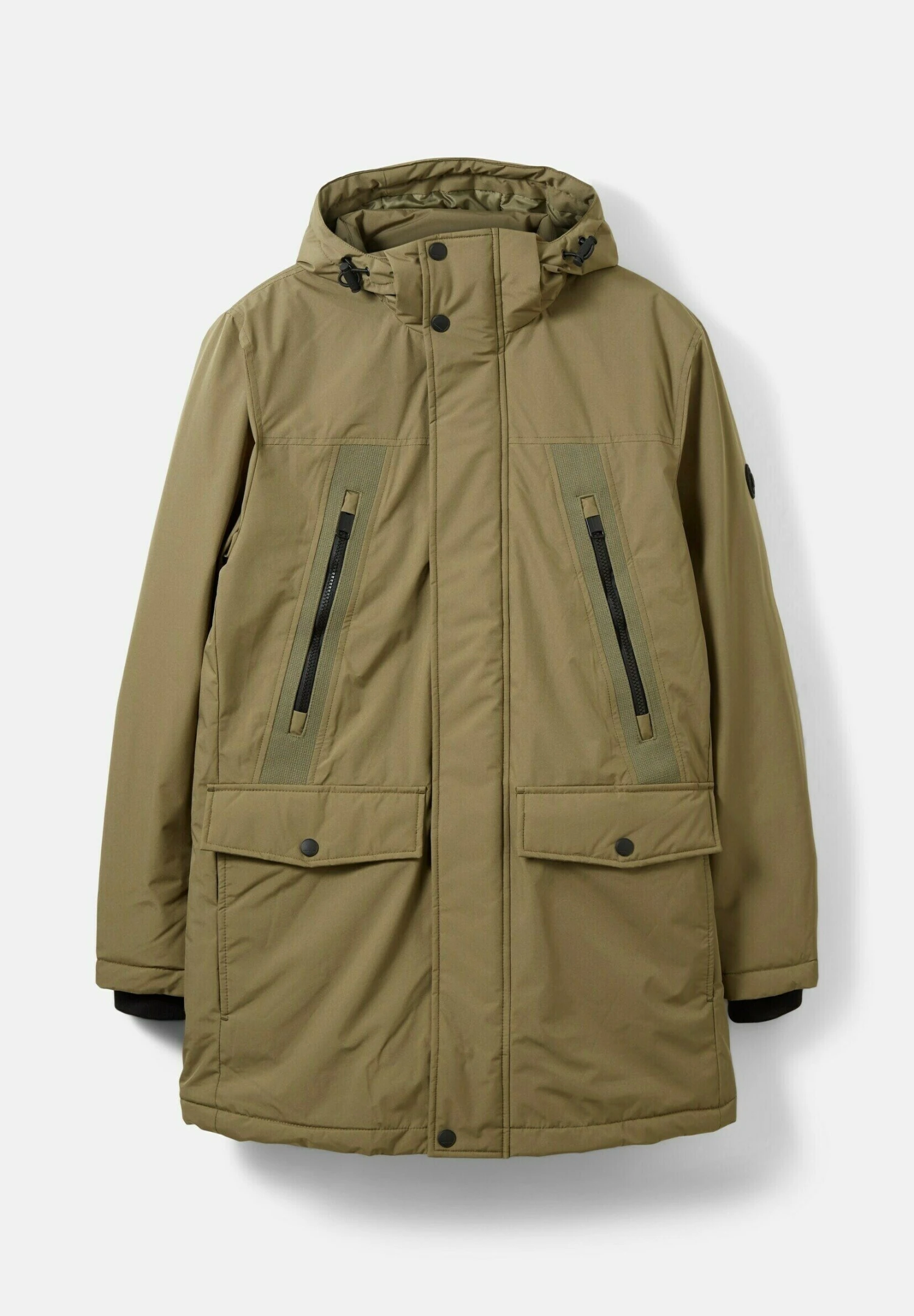 Tom Tailor Mit Abnehmbarer Kapuze - Parka - Dusty Olive Green 8 Tom Tailor Mit Abnehmbarer Kapuze - Parka - Dusty Olive Green - Afbeelding 8