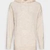 TOM TAILOR Denim Cozy Hood - Trui - Creme Beige Melange