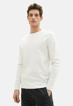 Tom Tailor Mit Struktur - Longsleeve - Vintage Beige Melange 26 Tom Tailor Mit Struktur - Longsleeve - Vintage Beige Melange -Tom Tailor 2ebe79f59e3f4bd5a9104b776a69fec4