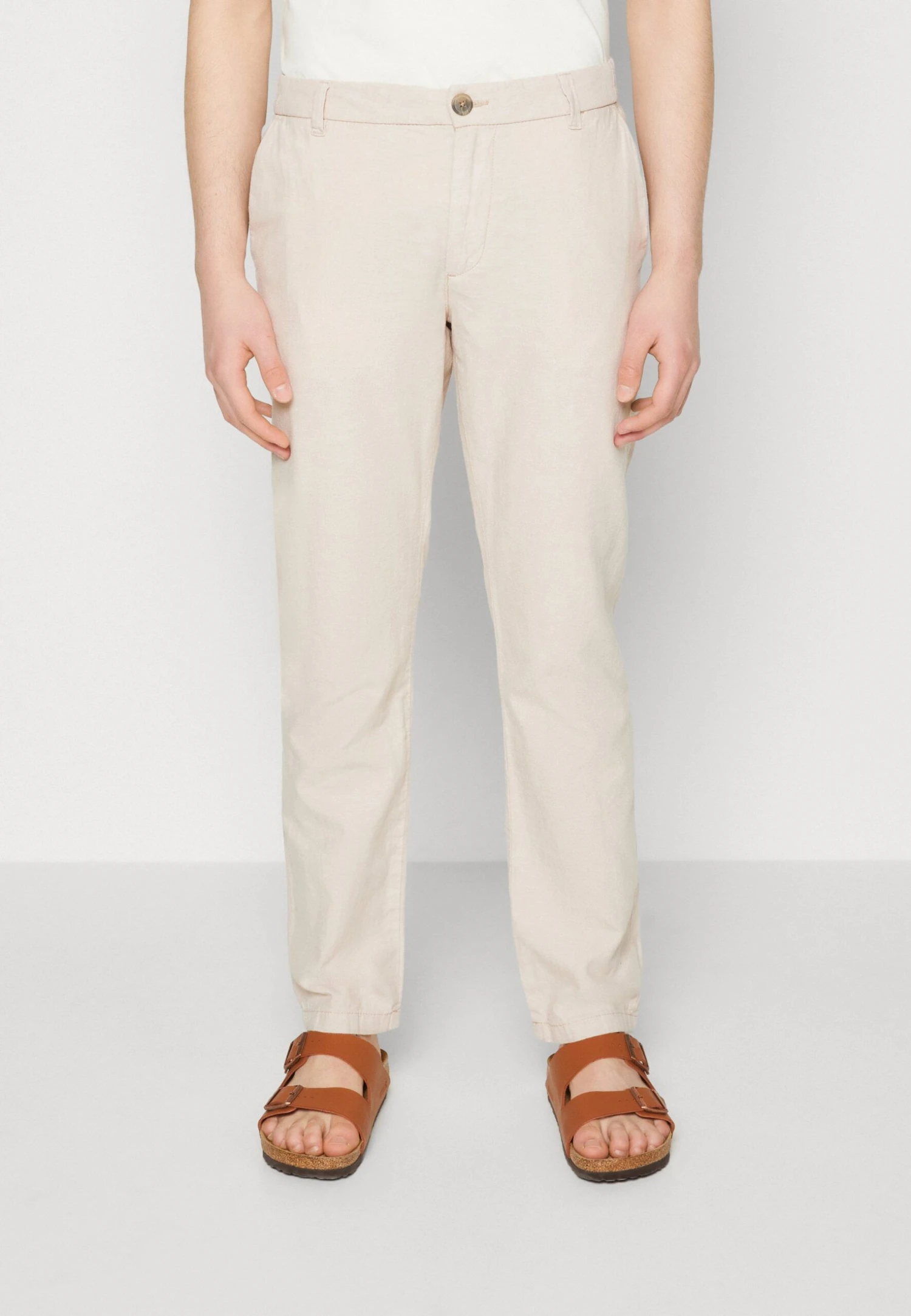 Tom Tailor Regular - Chino - Caramel Beige 1 Tom Tailor Regular - Chino - Caramel Beige