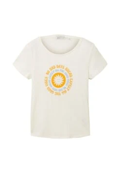 TOM TAILOR Denim Mit Print - T-Shirt Print - Gardenia White -Tom Tailor 2f899c4721c9451398893d4407222902