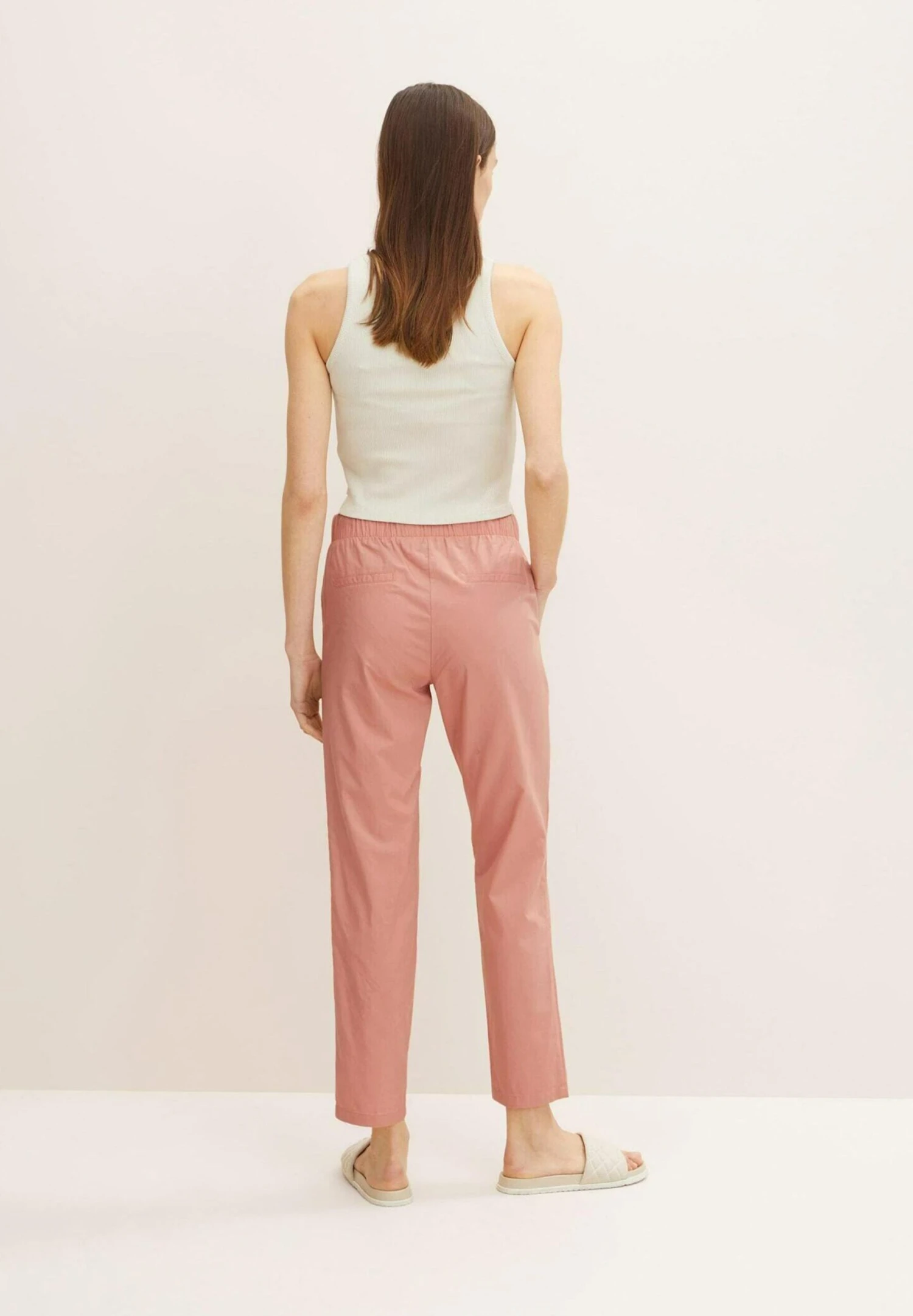 Tom Tailor Loose Fit - Broek - Nude Rose 3 Tom Tailor Loose Fit - Broek - Nude Rose - Afbeelding 3