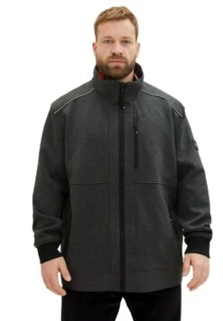 Tom Tailor Plus Mit Verdeckter Kapuze - Jas - Anthracite Knitted Structure 13 Tom Tailor Plus Mit Verdeckter Kapuze - Jas - Anthracite Knitted Structure -Tom Tailor 30770d56ad20415a87be6c8c19a2440c