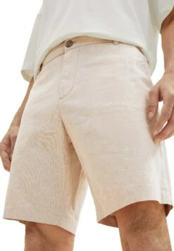 Tom Tailor Shorts - Caramel Beige Chambray -Tom Tailor 309f0495337b491480f7faa343ca7a62