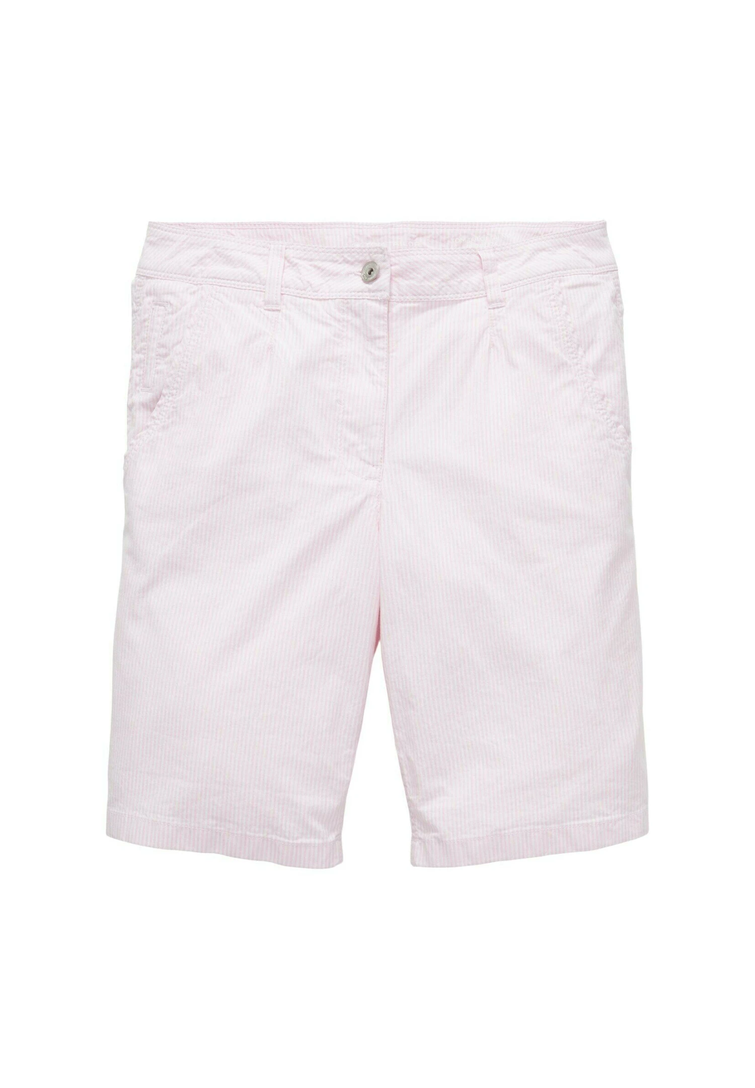 Tom Tailor Bermuda - Shorts - Offwhite Pink Stripe 8 Tom Tailor Bermuda - Shorts - Offwhite Pink Stripe - Afbeelding 8