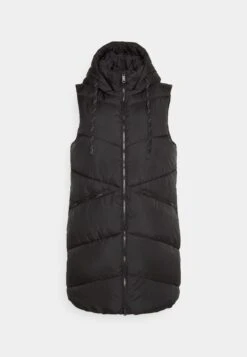 Tom Tailor Long Modern Vest - Bodywarmer - Deep Black 12 Tom Tailor Long Modern Vest - Bodywarmer - Deep Black -Tom Tailor 3192a8ced23144a2b9a23e8160bf9471