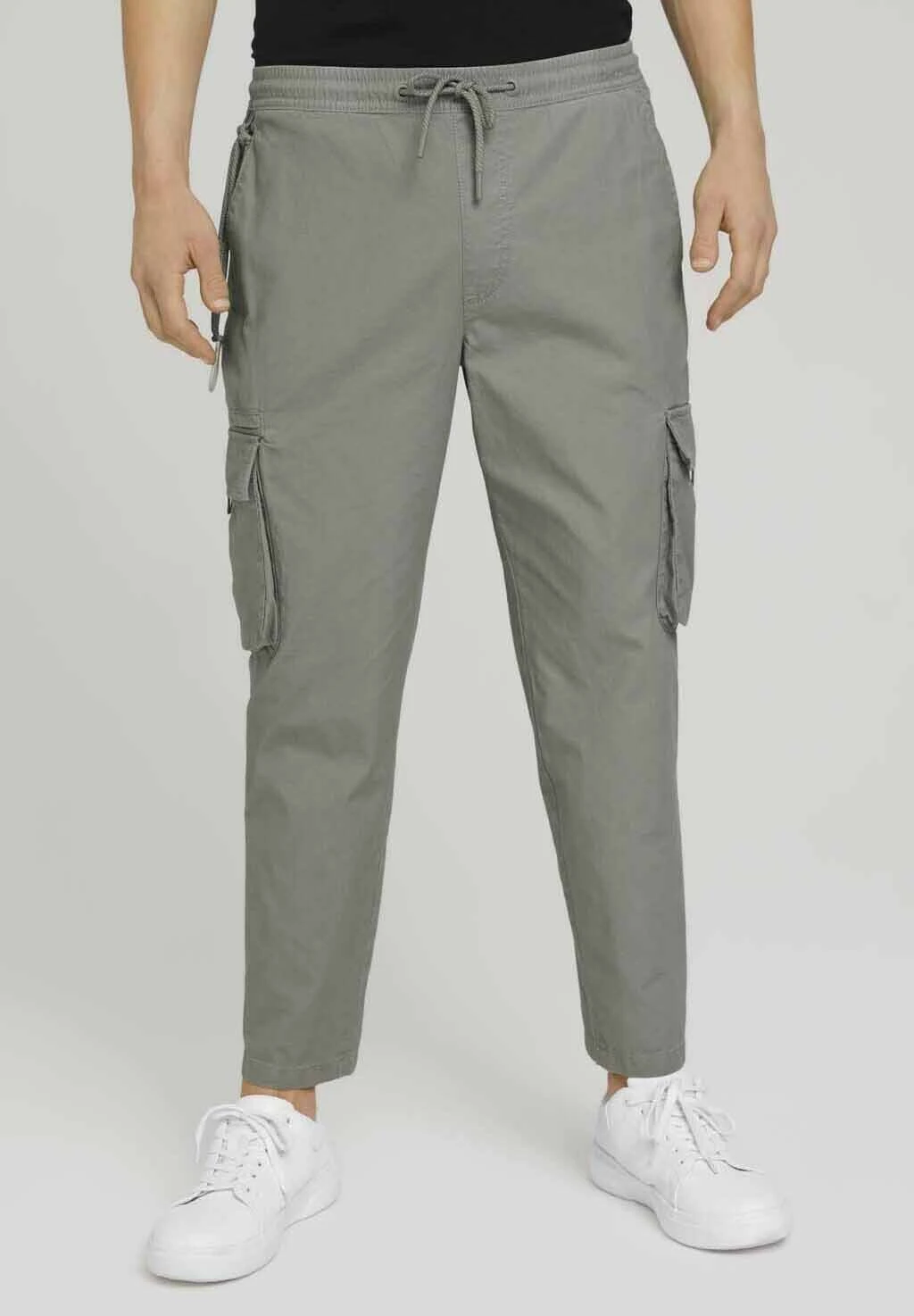 TOM TAILOR Denim Cargobroek - Greyish Shadow Olive 1 TOM TAILOR Denim Cargobroek - Greyish Shadow Olive