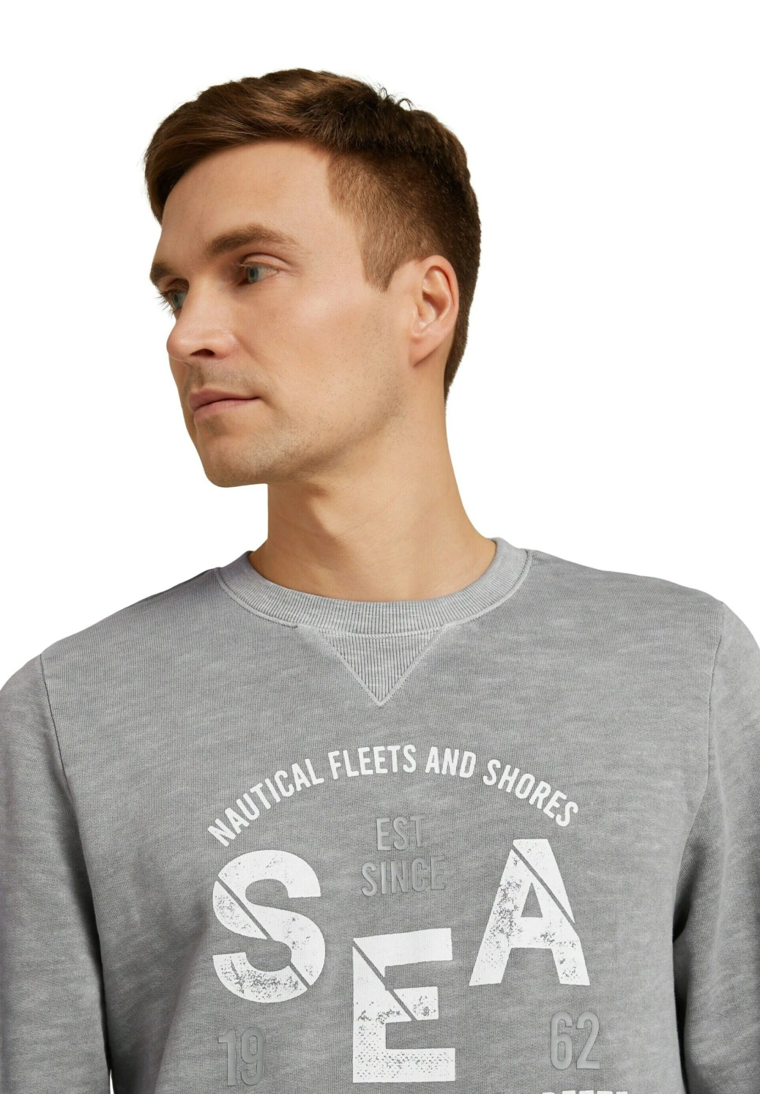 Tom Tailor Sweater - Explicit Grey 5 Tom Tailor Sweater - Explicit Grey - Afbeelding 5