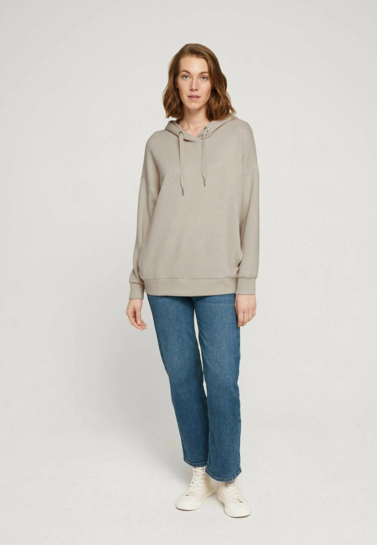 Tom Tailor Sweater - Light Cashew Beige 2 Tom Tailor Sweater - Light Cashew Beige - Afbeelding 2