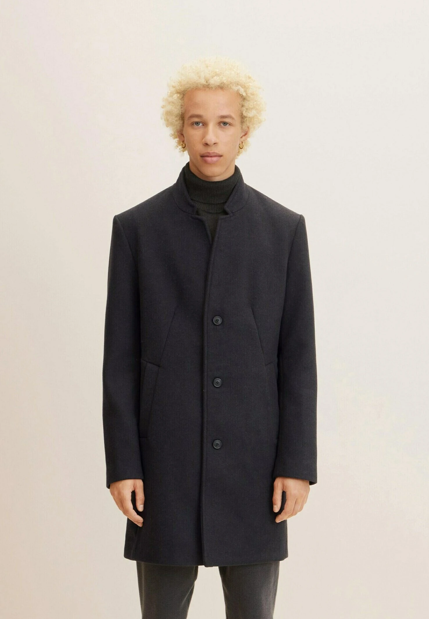 TOM TAILOR Denim Mantel - Coal Grey 1 TOM TAILOR Denim Mantel - Coal Grey