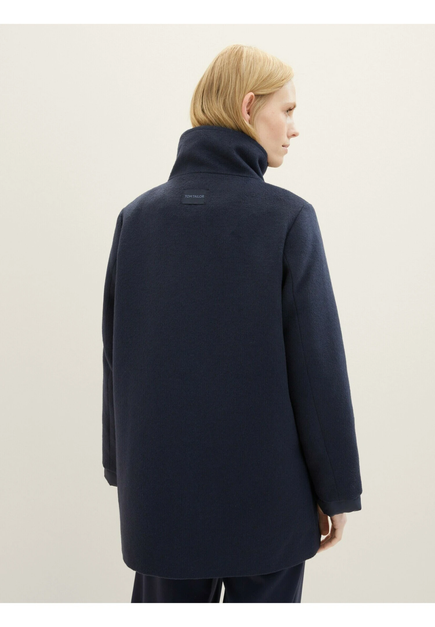 Tom Tailor Mit Stehkragen - Mantel - Sky Captain Blue 3 Tom Tailor Mit Stehkragen - Mantel - Sky Captain Blue - Afbeelding 3