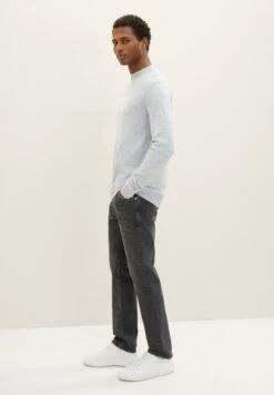 Tom Tailor Josh - Straight Leg Jeans - Stone Grey Denim -Tom Tailor 34ea5b52eac24f859a84a9fd127ff104