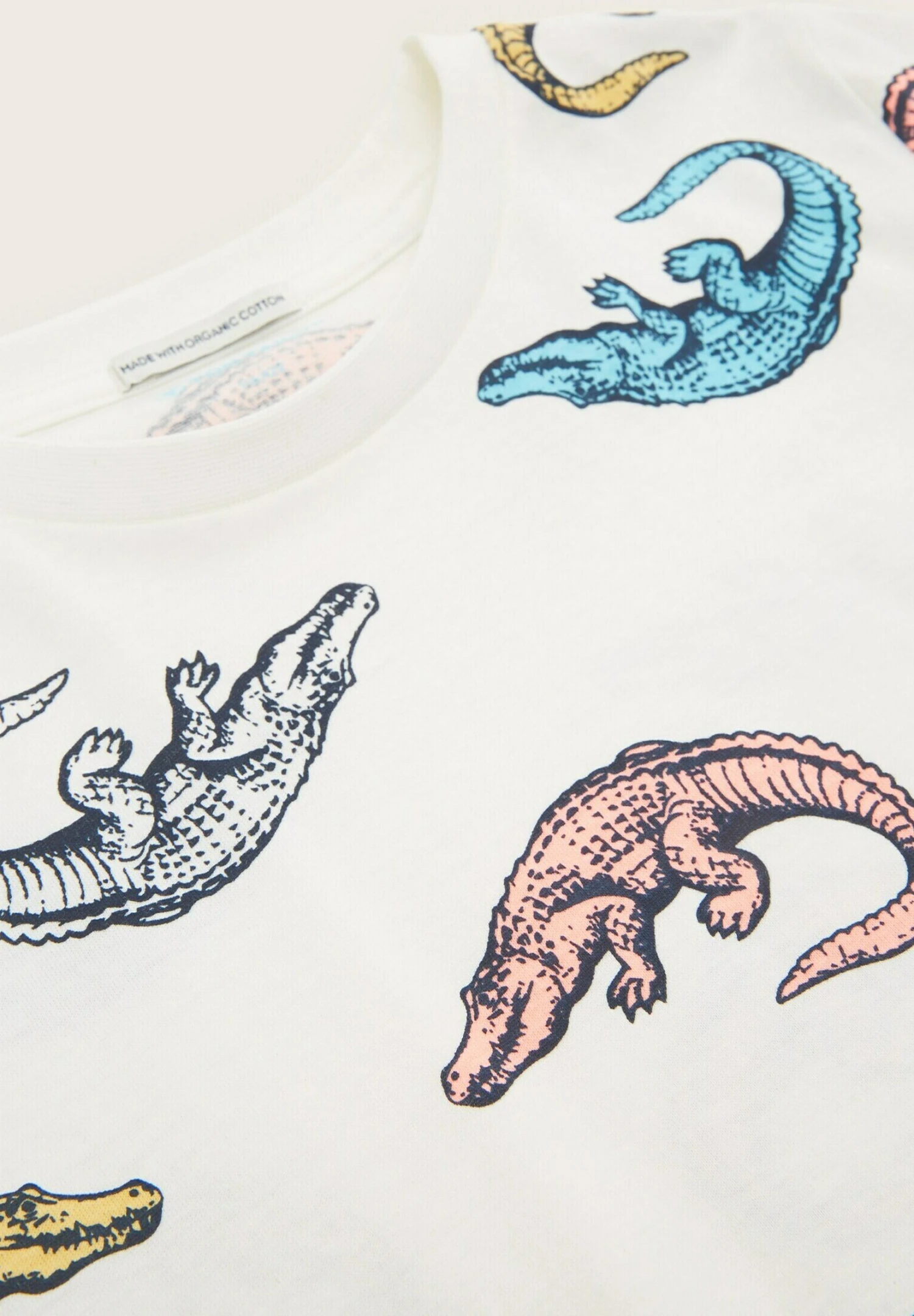 Tom Tailor Mit AlloverPrint - T-Shirt Print - Allover Croco Design 3 Tom Tailor Mit AlloverPrint - T-Shirt Print - Allover Croco Design - Afbeelding 3
