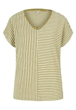 Tom Tailor T-Shirt Print - Olive Horizontal Stripe 9 Tom Tailor T-Shirt Print - Olive Horizontal Stripe -Tom Tailor 353fbb9ae9dc41ddb0c6503e80087c6b