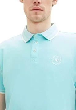 Tom Tailor Poloshirt - Türkis -Tom Tailor 360417ef3c064224a10222a6dd9a63a6