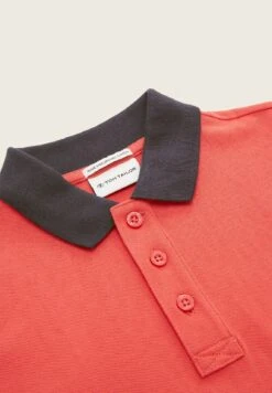 Tom Tailor Mit Colour Blocking - Poloshirt - Plain Red 5 Tom Tailor Mit Colour Blocking - Poloshirt - Plain Red -Tom Tailor 377121d480e143e9981edbefc0450e1d