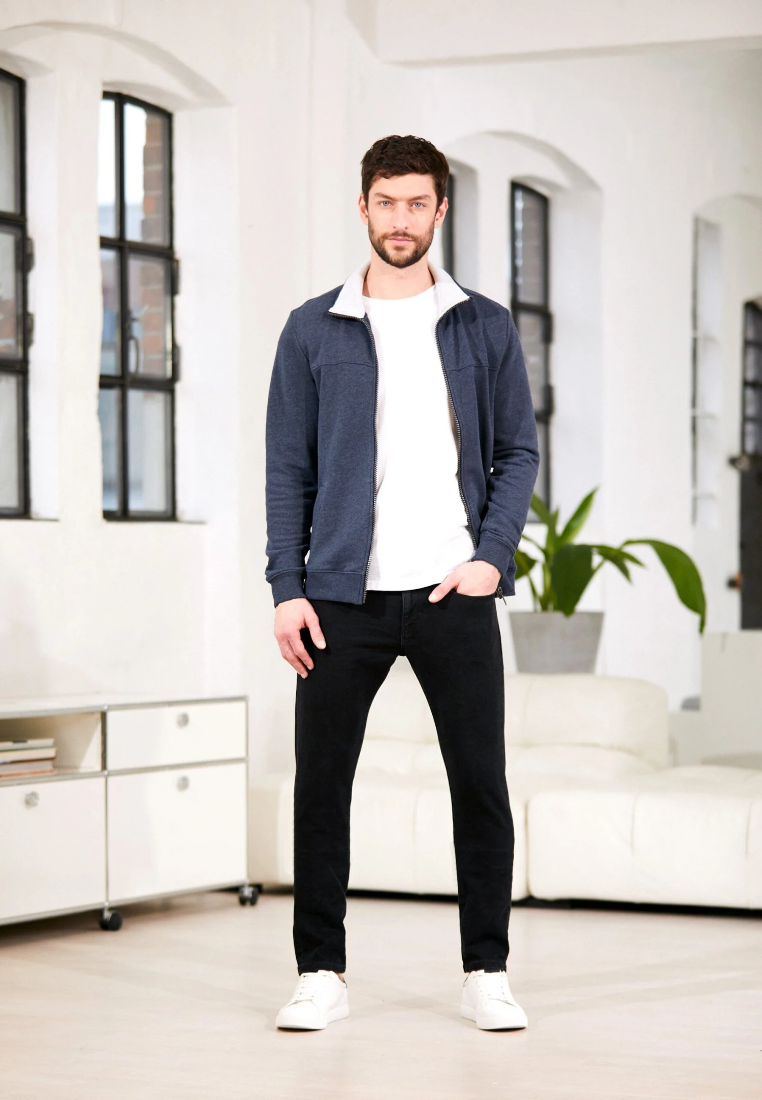 Tom Tailor Troy - Slim Fit Jeans - Black Denim 5 Tom Tailor Troy - Slim Fit Jeans - Black Denim - Afbeelding 5