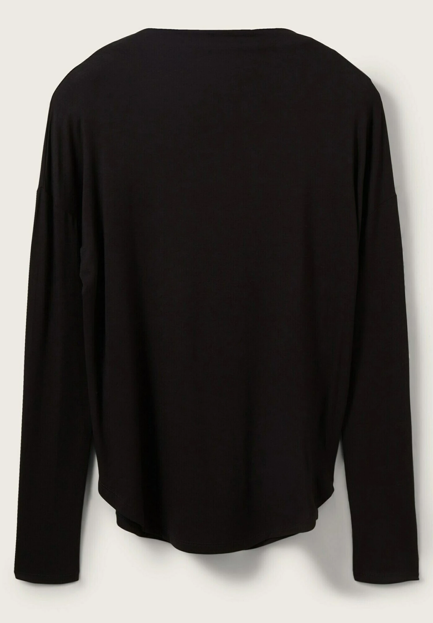 Tom Tailor Mit Stehkragen - Longsleeve - Deep Black 9 Tom Tailor Mit Stehkragen - Longsleeve - Deep Black - Afbeelding 9