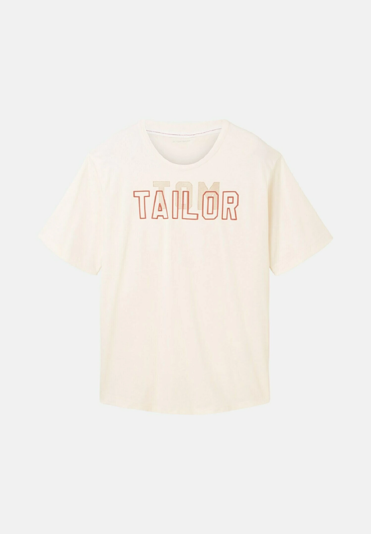 Tom Tailor Mit Print - T-Shirt Print - Vintage Beige 14 Tom Tailor Mit Print - T-Shirt Print - Vintage Beige - Afbeelding 14