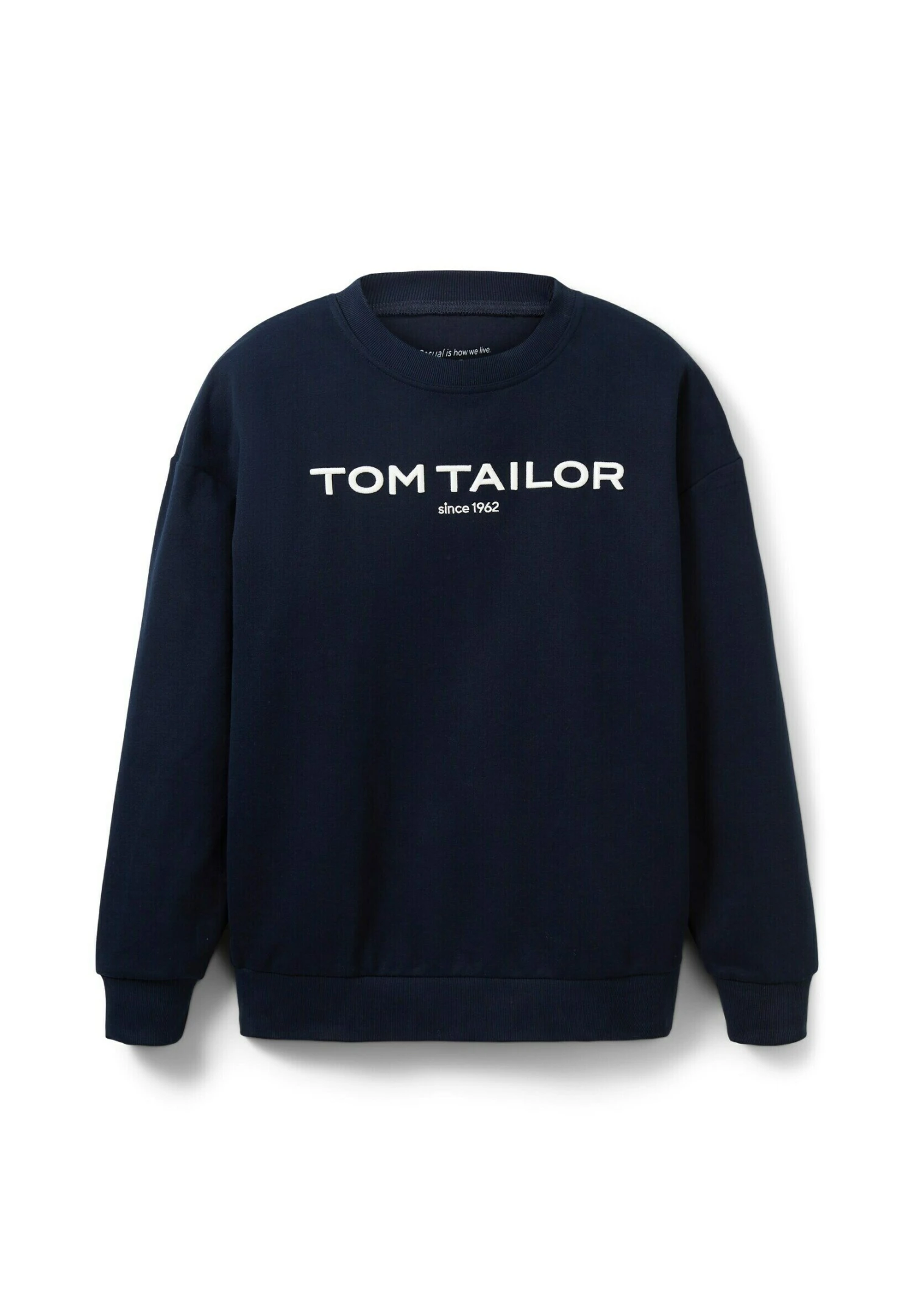 Tom Tailor Mit Logoprint - Sweater - Sky Captain Blue 5 Tom Tailor Mit Logoprint - Sweater - Sky Captain Blue - Afbeelding 5