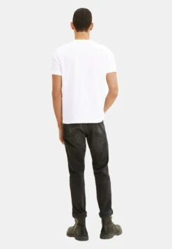 Tom Tailor Mit Rundhalsausschn - T-Shirt Basic - Weiß