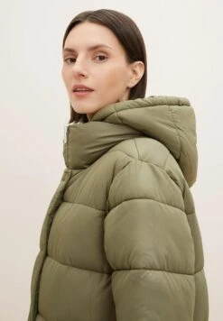 Tom Tailor Puffer Mit Kapuze - Winterjas - Tree Moss Green -Tom Tailor 389568be5c1c4d198d54bb528f5c39dd