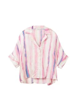 Tom Tailor Loose Fit- Overhemdblouse - Pink Tie Dye Stripe 10 Tom Tailor Loose Fit- Overhemdblouse - Pink Tie Dye Stripe -Tom Tailor 38c15aaa79f741988574694f1b66529e