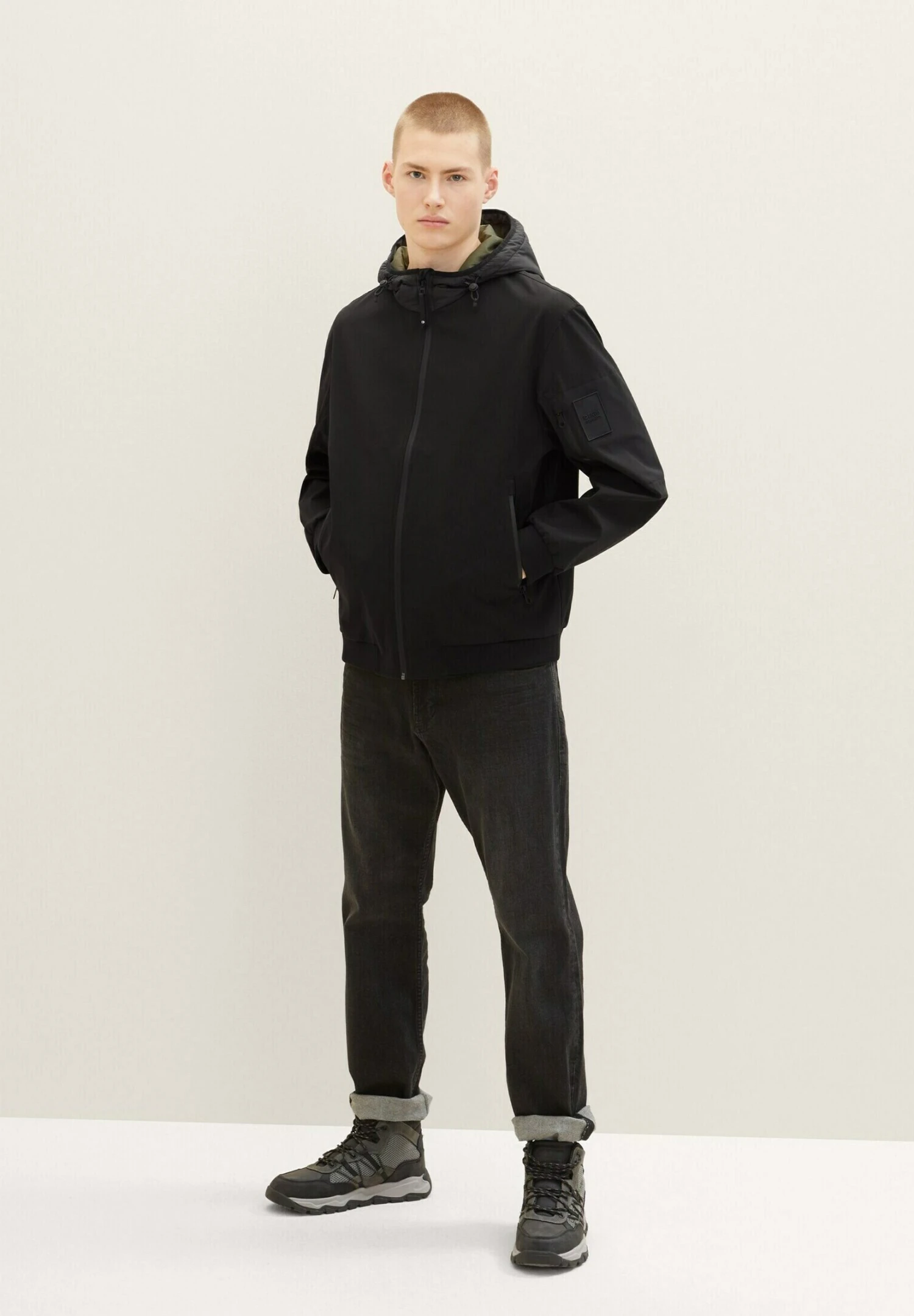 TOM TAILOR Denim Outdoorjas - Black 2 TOM TAILOR Denim Outdoorjas - Black - Afbeelding 2