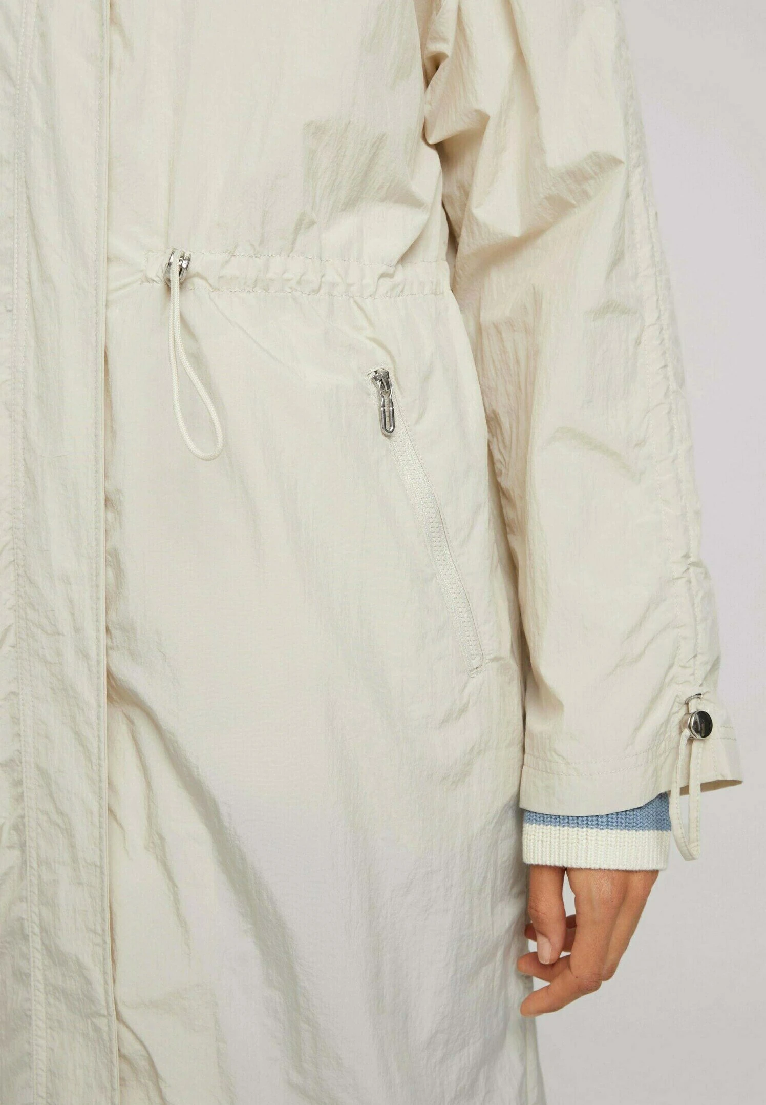 Tom Tailor Regular Fit Mit Langen Ärmeln Mit Turn-Up-Option - Parka - Light Cashew Beige 5 Tom Tailor Regular Fit Mit Langen Ärmeln Mit Turn-Up-Option - Parka - Light Cashew Beige - Afbeelding 5