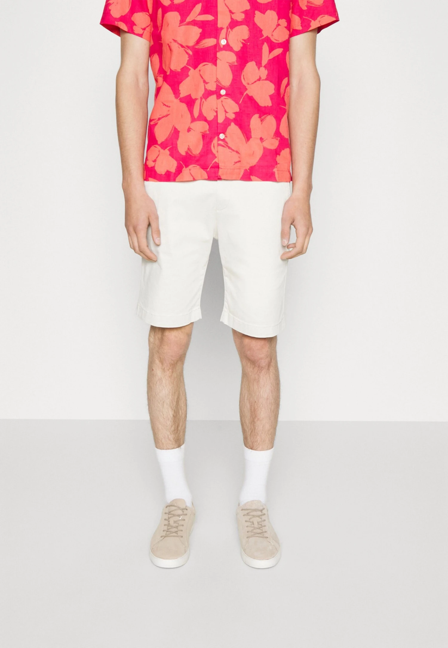 Tom Tailor Shorts - Creme 1 Tom Tailor Shorts - Creme