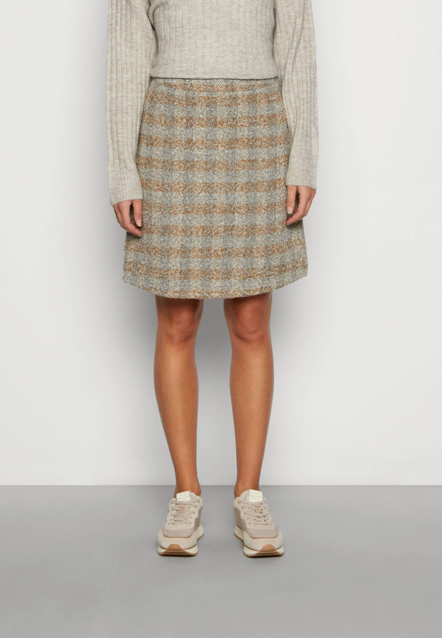 Tom Tailor Skirt Check - A-Lijn Rok - Structured 1 Tom Tailor Skirt Check - A-Lijn Rok - Structured