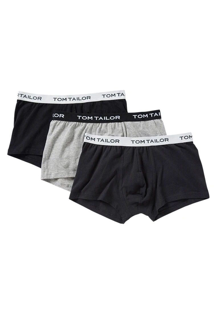 Tom Tailor 3 Pack - Onderbroeken - Anthracite Melange/Black 7 Tom Tailor 3 Pack - Onderbroeken - Anthracite Melange/Black - Afbeelding 7