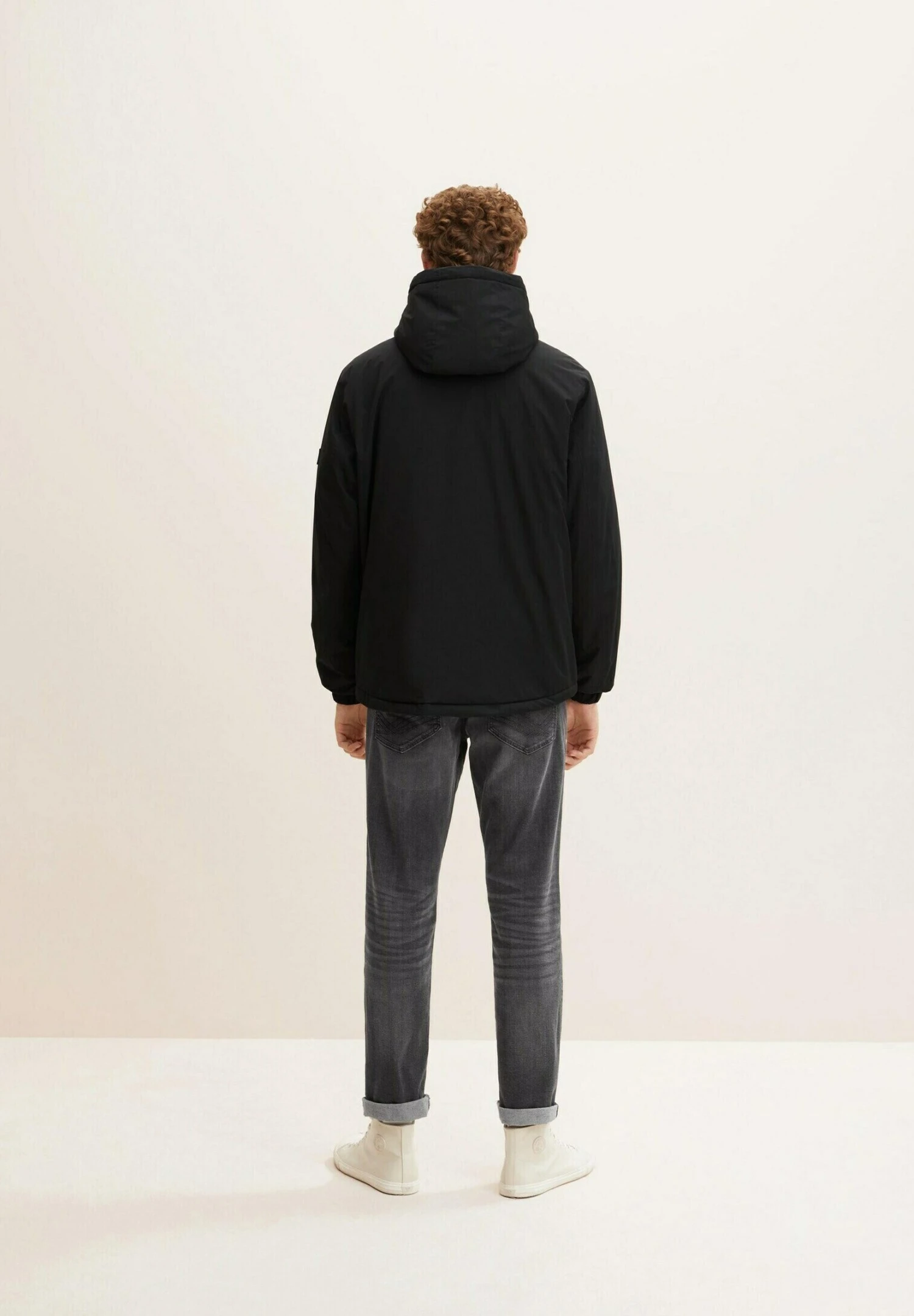 TOM TAILOR Denim Regular Fit - Outdoorjas - Black 3 TOM TAILOR Denim Regular Fit - Outdoorjas - Black - Afbeelding 3