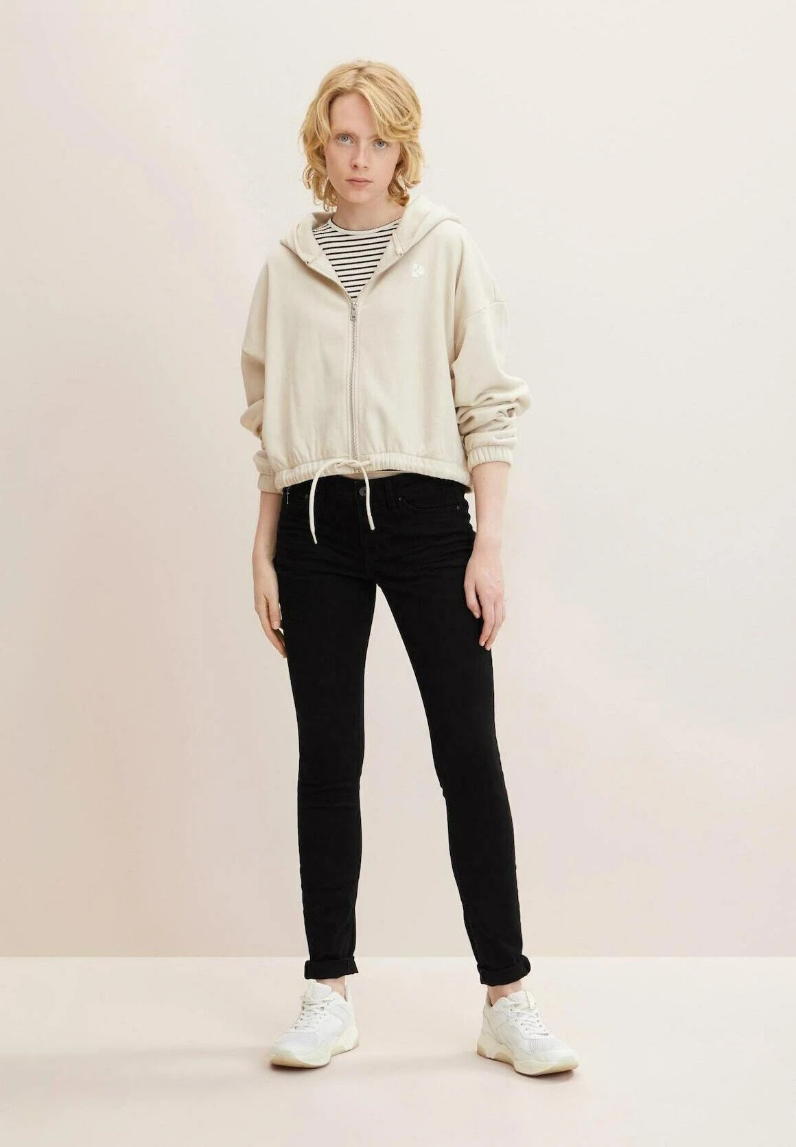 TOM TAILOR Denim Jona - Jeans Skinny Fit - Clean Dark Stone Black Denim 1 TOM TAILOR Denim Jona - Jeans Skinny Fit - Clean Dark Stone Black Denim