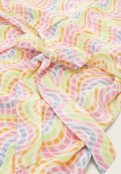 Tom Tailor Mit Allover - Blousejurk - Multicolor Wavy Stripe -Tom Tailor 3b5d0b6f75dd4a88b5f884240c3100c9
