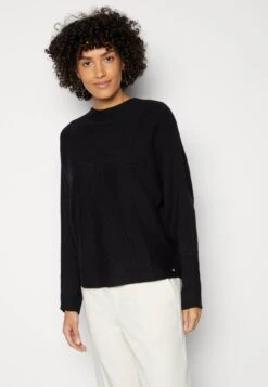 TOM TAILOR Denim Mock Neck- Trui - Deep Black -Tom Tailor 3b6002060d1c42998a0a1448d5939045