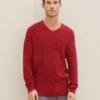 Tom Tailor Mit Struktur - Trui - Ivy Red