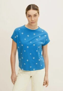 Tom Tailor Mit Print - T-Shirt Print - Vallarta Blue