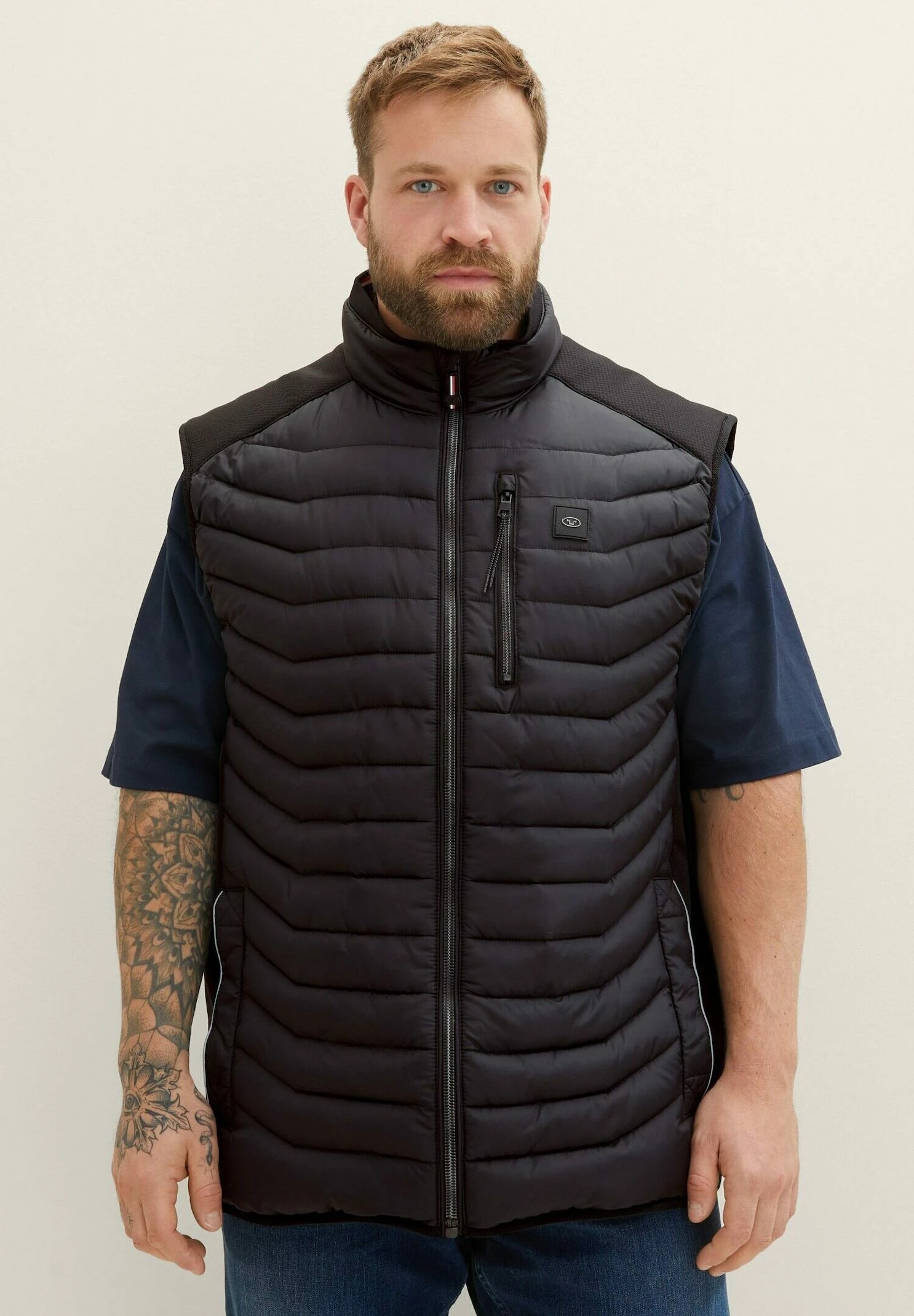 Tom Tailor Plus - Hybrid - Bodywarmer - Black 1 Tom Tailor Plus - Hybrid - Bodywarmer - Black