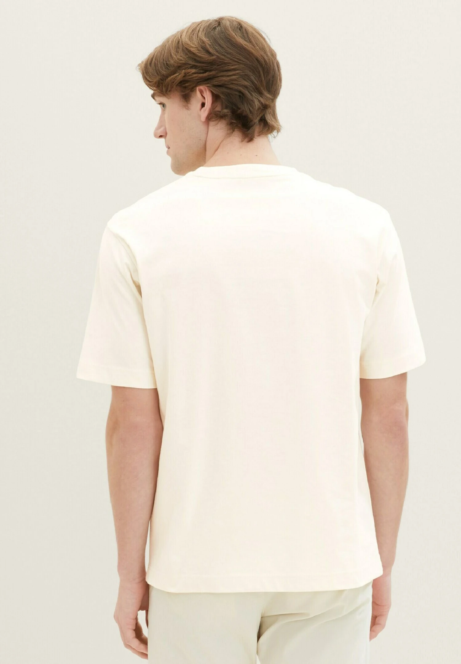 Tom Tailor Mit Print - T-Shirt Print - Vintage Beige 3 Tom Tailor Mit Print - T-Shirt Print - Vintage Beige - Afbeelding 3