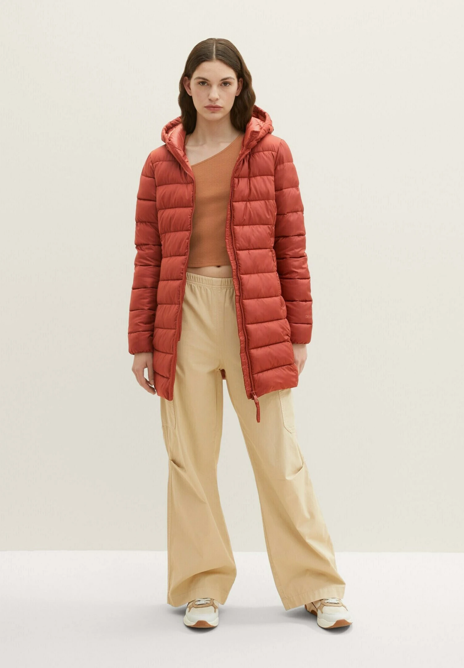 TOM TAILOR Denim Lightweight Puffer - Winterjas - DarkBrown 2 TOM TAILOR Denim Lightweight Puffer - Winterjas - DarkBrown - Afbeelding 2